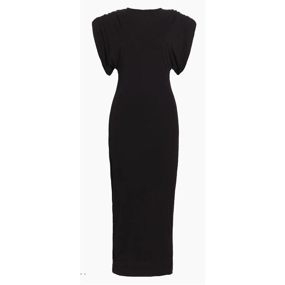 WARDROBE.NYC Sheath Midi-Dress in Black NWT Size XS